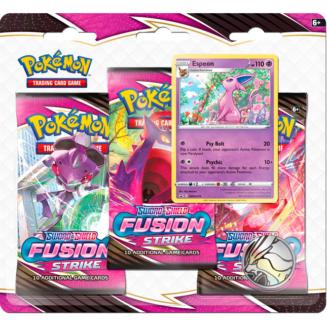 Fusion Strike 3 Pack Blister - Sealed - Random Promo
