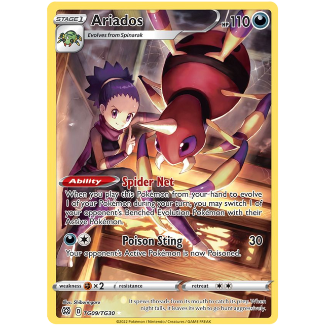Ariados (TG09/TG30) [Sword & Shield: Brilliant Stars]