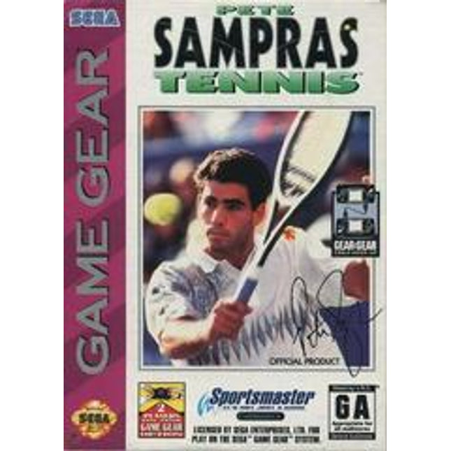 Pete Sampras Tennis - Sega Game Gear