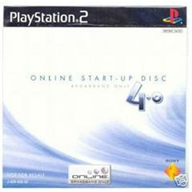 Online Start-up Disc 4.0 - Playstation 2