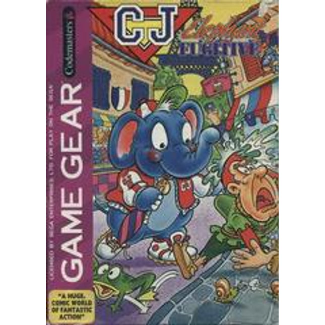 CJ Elephant Fugitive - Sega Game Gear