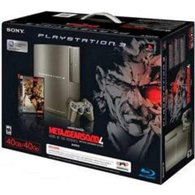Metal Gear Solid 4 Gray Kojima Bundle - Playstation 3