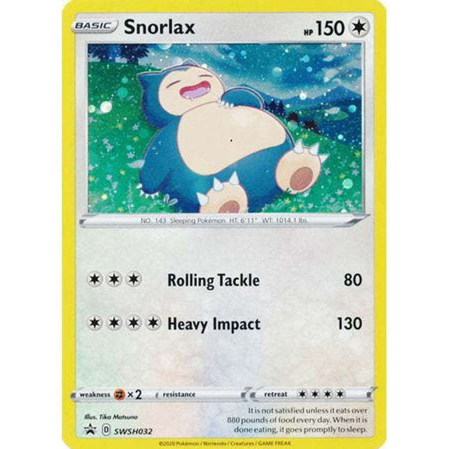 Snorlax (SWSH032) [Sword & Shield: Black Star Promos]