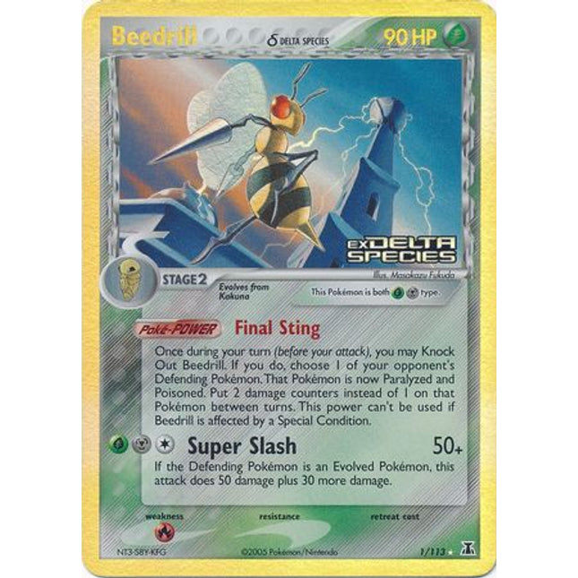 Beedrill (1/113) (Delta Species) (Stamped) [EX: Delta Species]