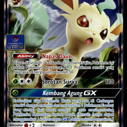 Leafeon GX - 093/SM-P - NM - Indonesian Gym - Promo - Pokemon - B1-26