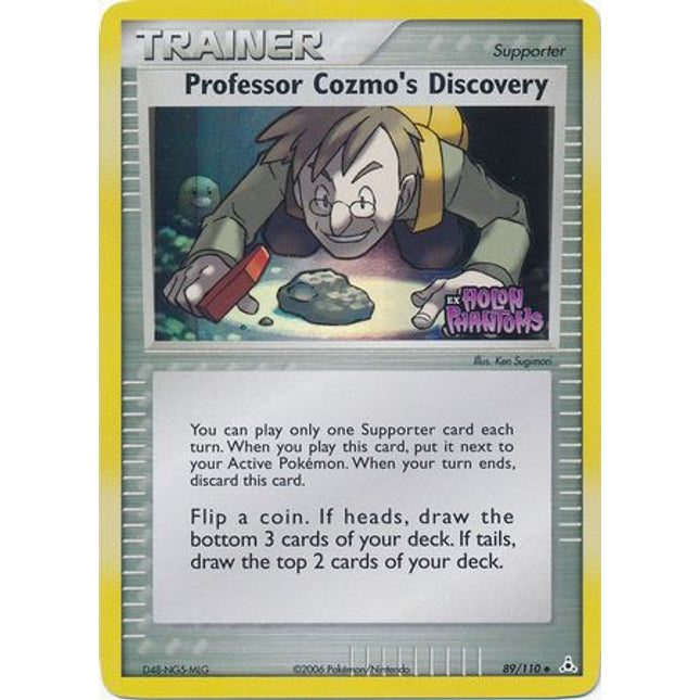 Professor Cozmo's Discovery (89/110) (Stamped) [EX: Holon Phantoms]