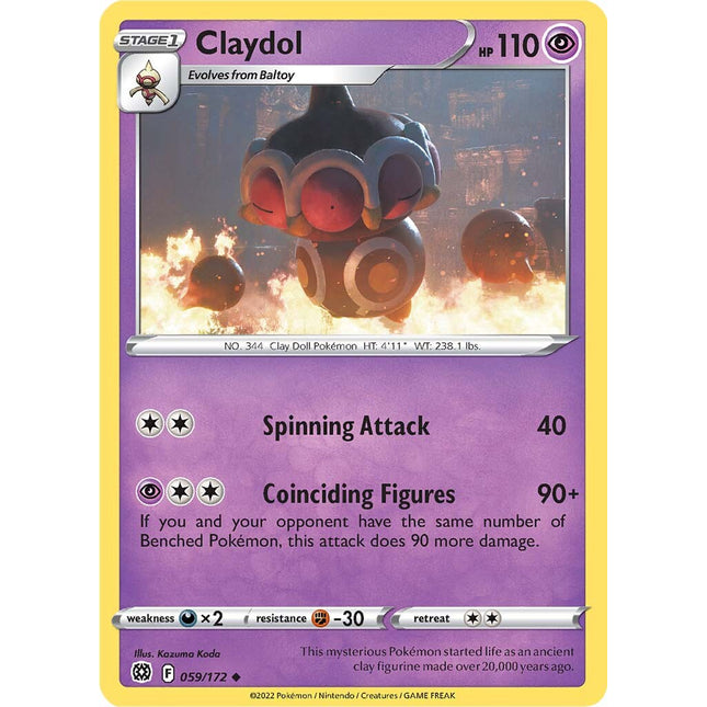 Claydol (059/172) [Sword & Shield: Brilliant Stars]