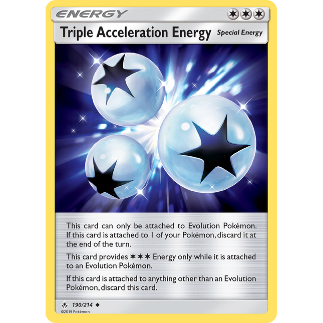 Triple Acceleration Energy (190/214) [Sun & Moon: Unbroken Bonds]