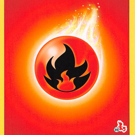 Fire Energy (Cinderace Stamp #35) [Battle Academy 2022]