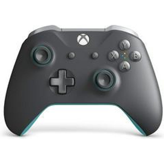 Xbox One Grey & Blue Controller - Xbox One