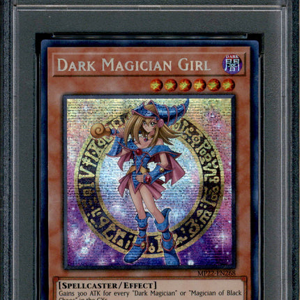 Dark Magician Girl - MP22-EN268 - PSA 9 - 1st Secret - Tin Promo - Pokemon - 72840