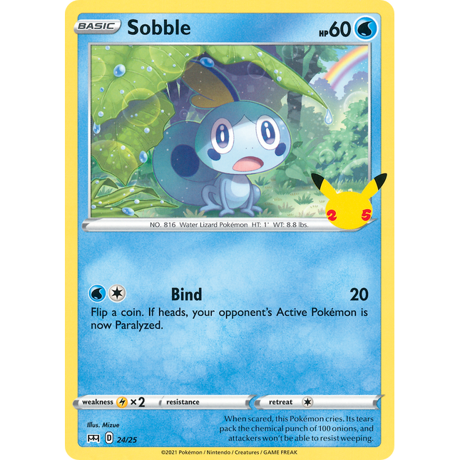 Sobble (24/25) [McDonald's 25th Anniversary]