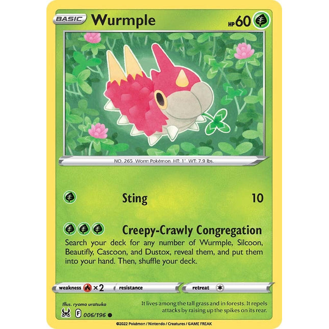 Wurmple (006/196) [Sword & Shield: Lost Origin]