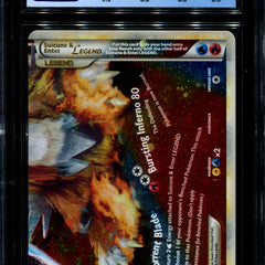 Suicune & Entei Legend Bottom - 95/95 - CGC 8.5 - Ultra Rare - Unleashed - Pokemon - 68394