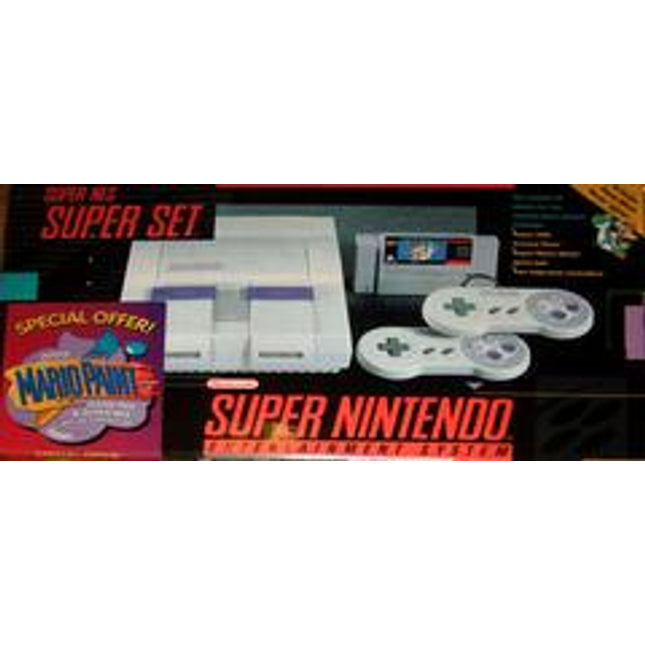 Super Nintendo System [Mario Paint Set] - Super Nintendo