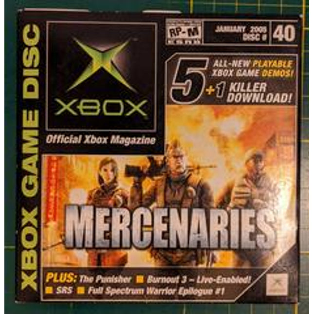 Official Xbox Magazine Demo Disc 40 - Xbox