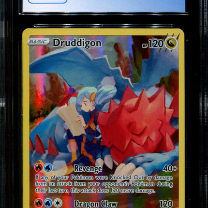 Druddigon - TG09/TG30 - CGC 9.5 - Silver Tempest - Character Rare - Pokemon - 5044