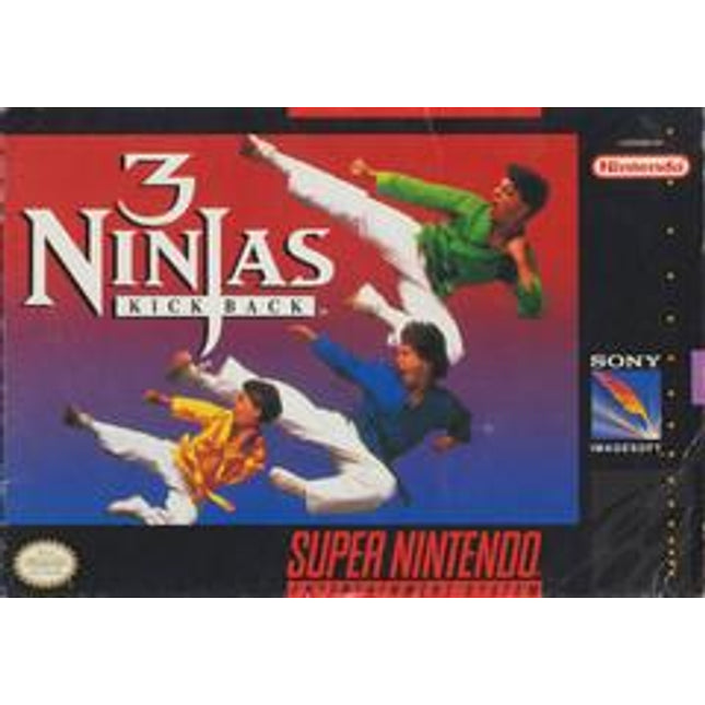 3 Ninjas Kick Back - Super Nintendo