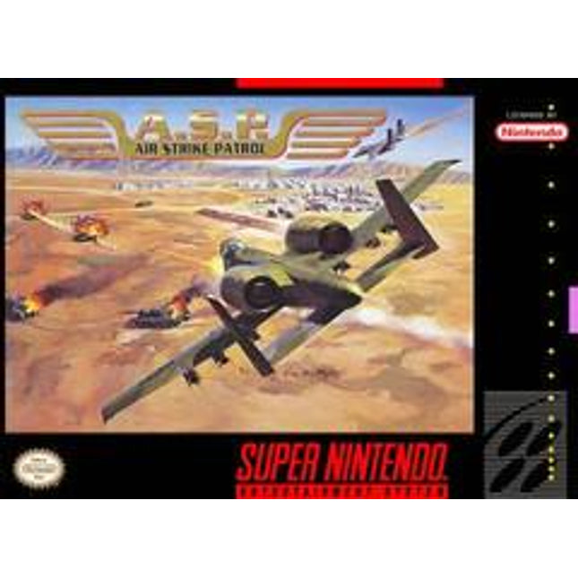 A.S.P. Air Strike Patrol - Super Nintendo