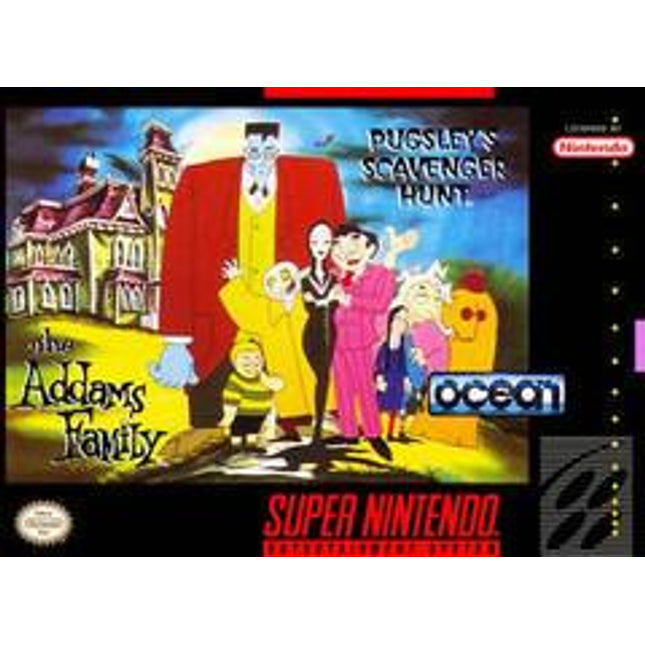 Addams Family Pugsley's Scavenger Hunt - Super Nintendo