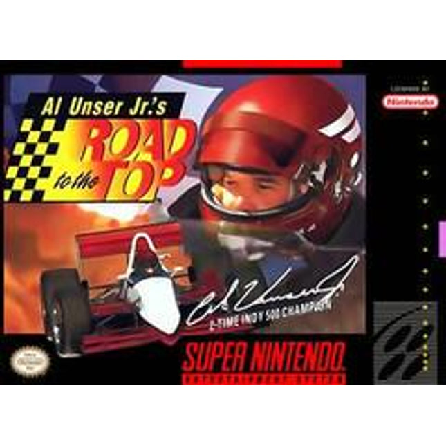Al Unser Jr.'s Road To The Top - Super Nintendo
