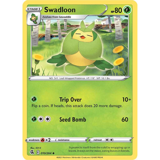 Swadloon (010/264) [Sword & Shield: Fusion Strike]