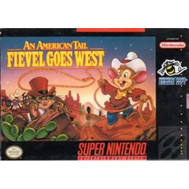 An American Tail Fievel Goes West - Super Nintendo