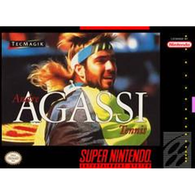 Andre Agassi Tennis - Super Nintendo