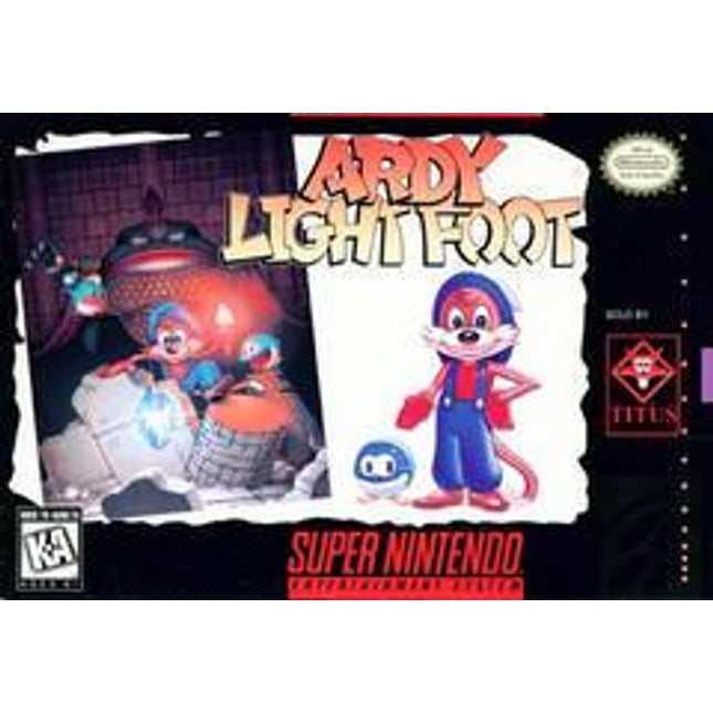 Ardy Light Foot - Super Nintendo