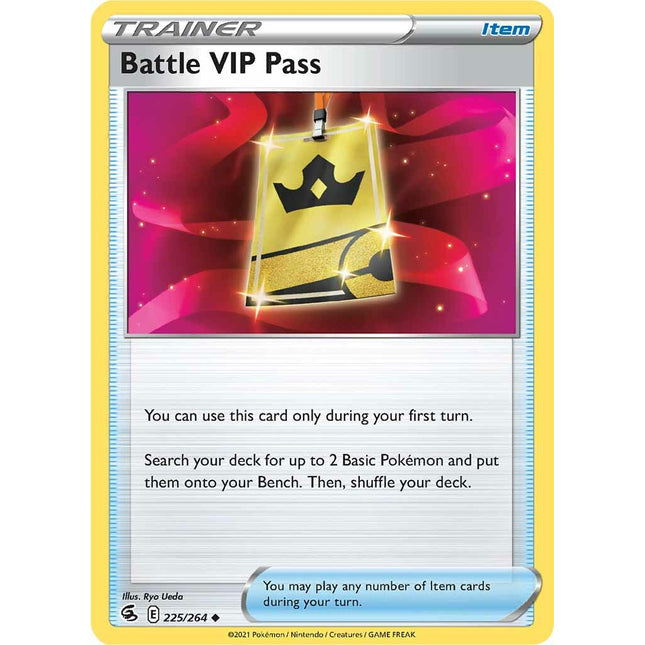 Battle VIP Pass (225/264) [Sword & Shield: Fusion Strike]