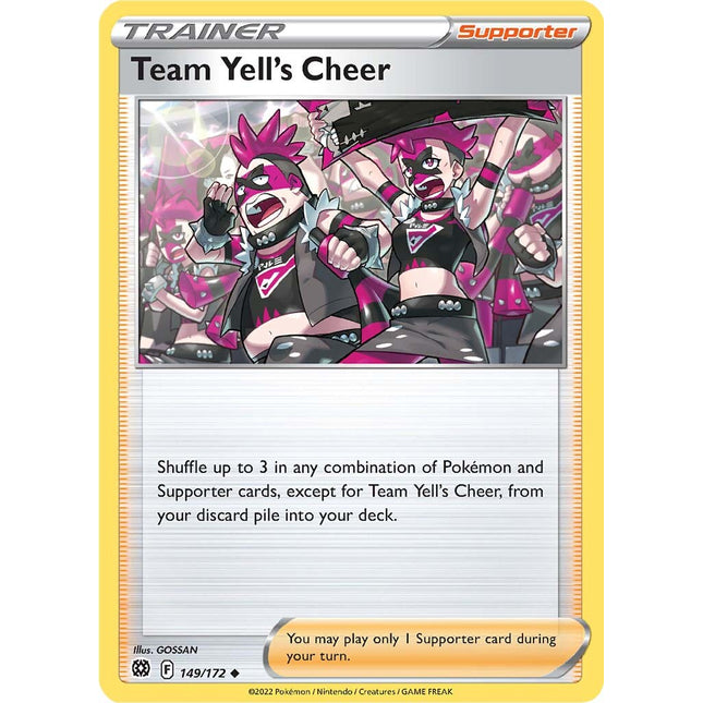 Team Yell's Cheer (149/172) [Sword & Shield: Brilliant Stars]