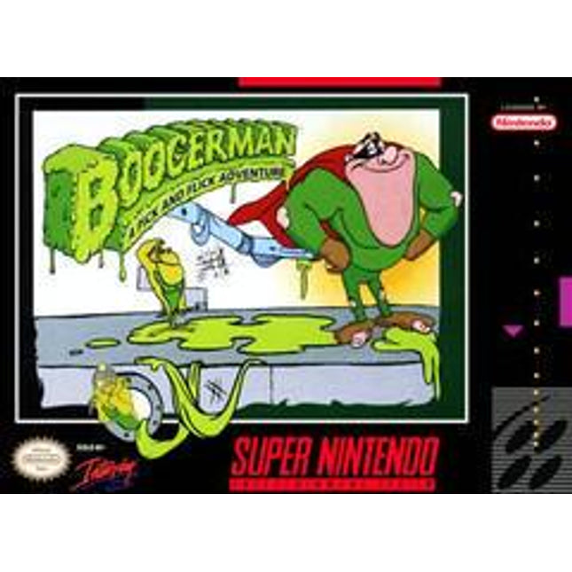 Boogerman A Pick and Flick Adventure - Super Nintendo