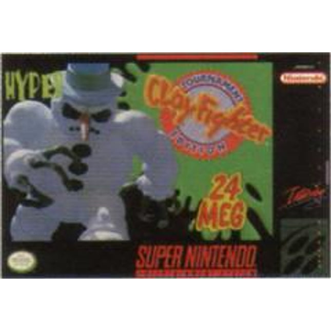 Clay Fighter Tournament Edition - Super Nintendo