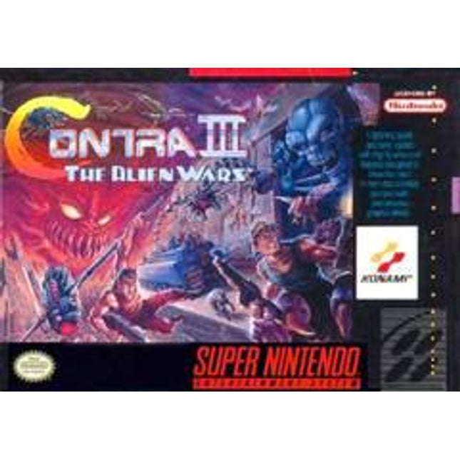 Contra III The Alien Wars - Super Nintendo