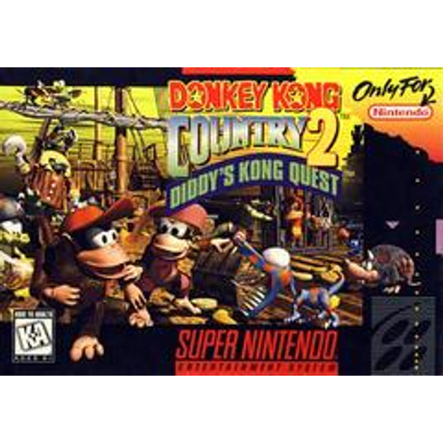 Donkey Kong Country 2 - Super Nintendo
