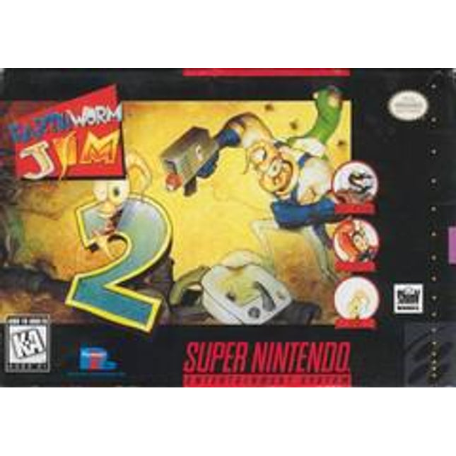 Earthworm Jim 2 - Super Nintendo