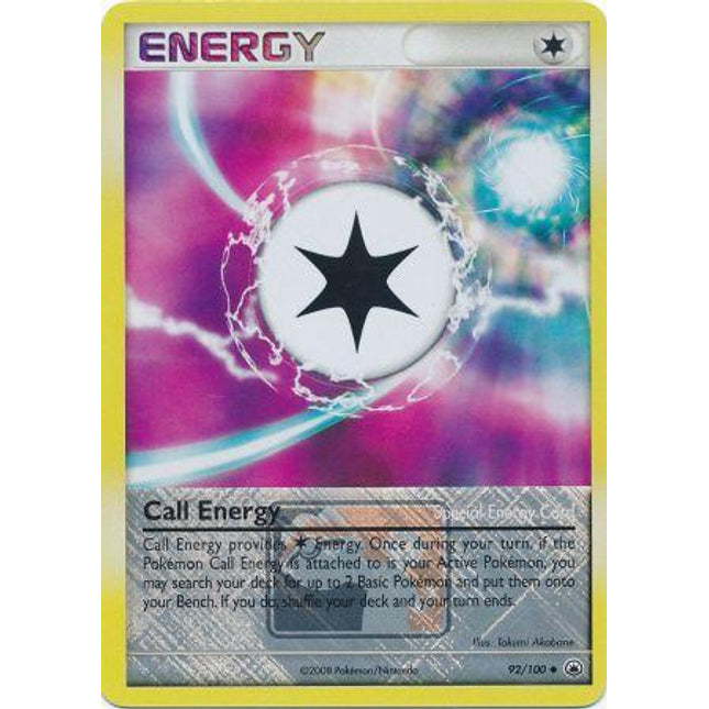Call Energy (92/100) (League Promo) [Diamond & Pearl: Majestic Dawn]