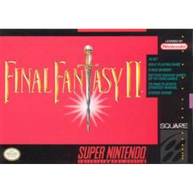Final Fantasy II - Super Nintendo