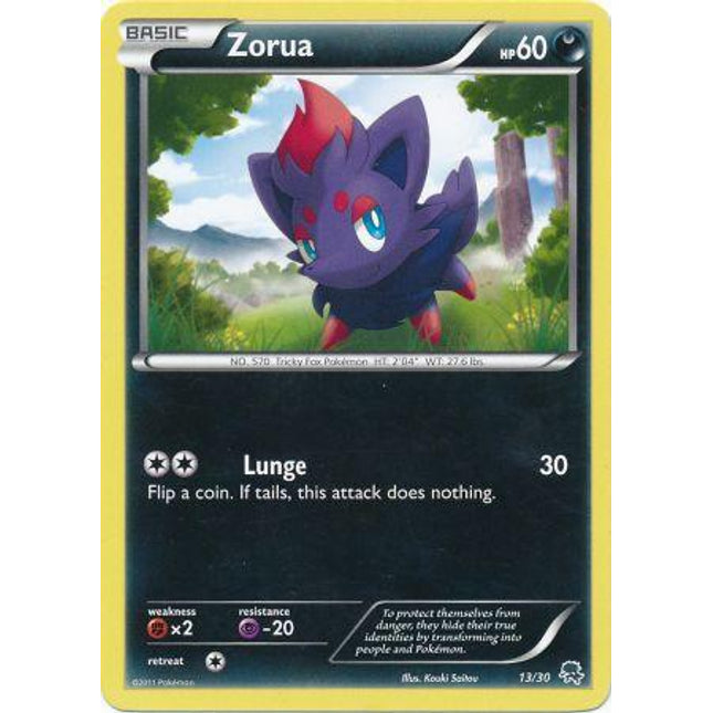 Zorua (13/30) [Black & White: Trainer Kit - Zoroark]