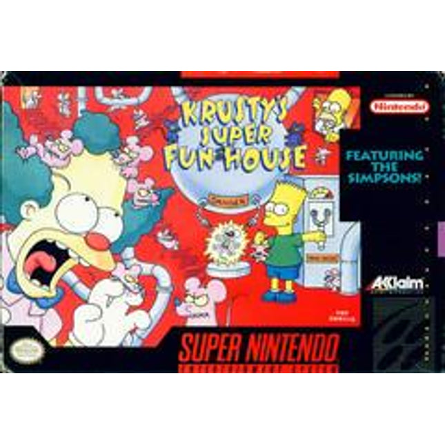 Krusty's Super Fun House - Super Nintendo