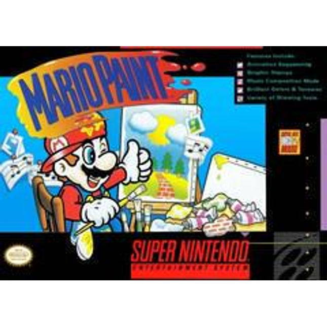 Mario Paint - Super Nintendo