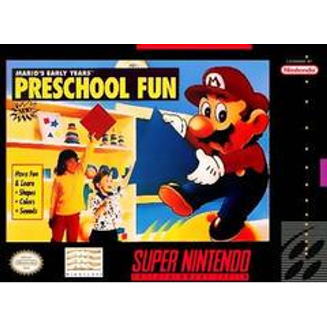 Mario's Early Years Preschool Fun - Super Nintendo