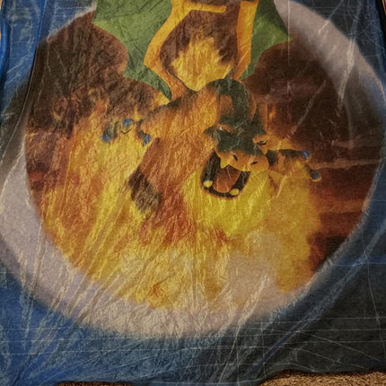 Charizard - The Figure Battle Game - Official Pokemon Promotional Fabric Banner - TFG
