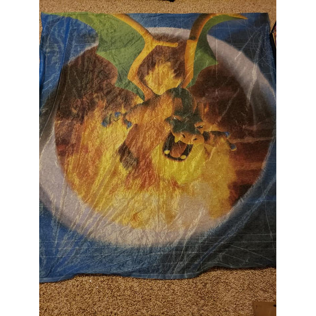 Charizard - The Figure Battle Game - Official Pokemon Promotional Fabric Banner - TFG