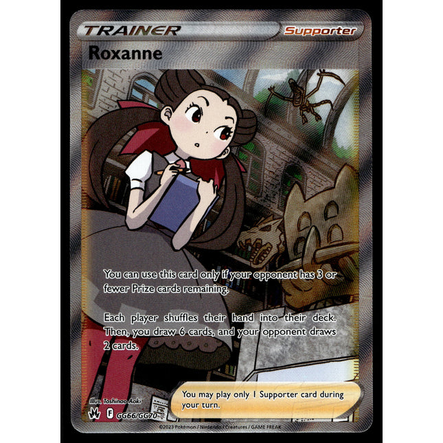 Roxanne - GG66/GG70 - NM - Full Art - Crown Zenith - Pokemon - C3-51