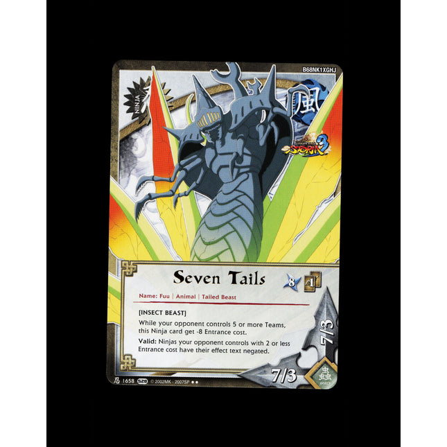 Seven Tails - 1658 - NM - Non-Foil - S28 - Naruto CCG - E1-133