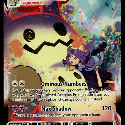 Mimikyu Vmax - TG17/TG30 - NM - Alt Art - Brilliant Stars - Pokemon - A7-76