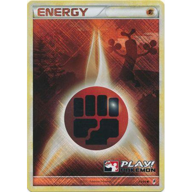 Fighting Energy (93/95) (Play Pokemon Promo) [HeartGold & SoulSilver: Call of Legends]