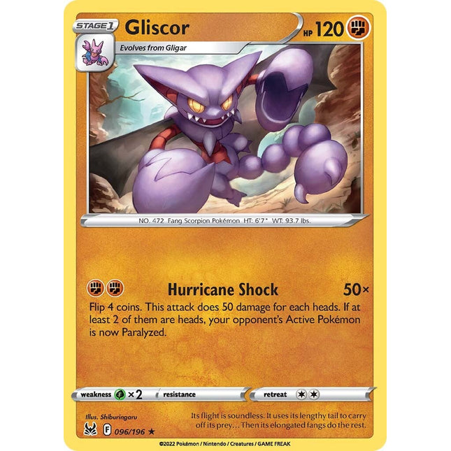 Gliscor (096/196) [Sword & Shield: Lost Origin]