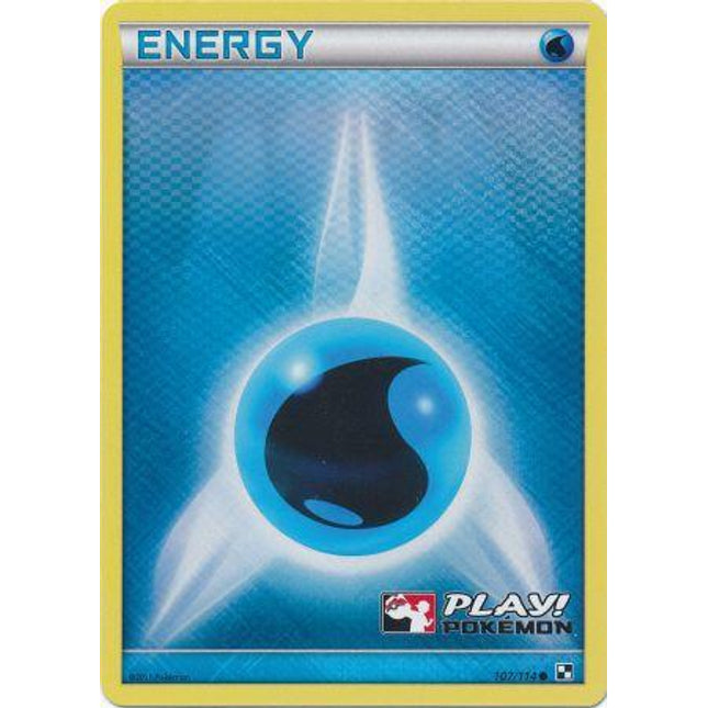 Water Energy (107/114) (Play Pokemon Promo) [Black & White: Base Set]